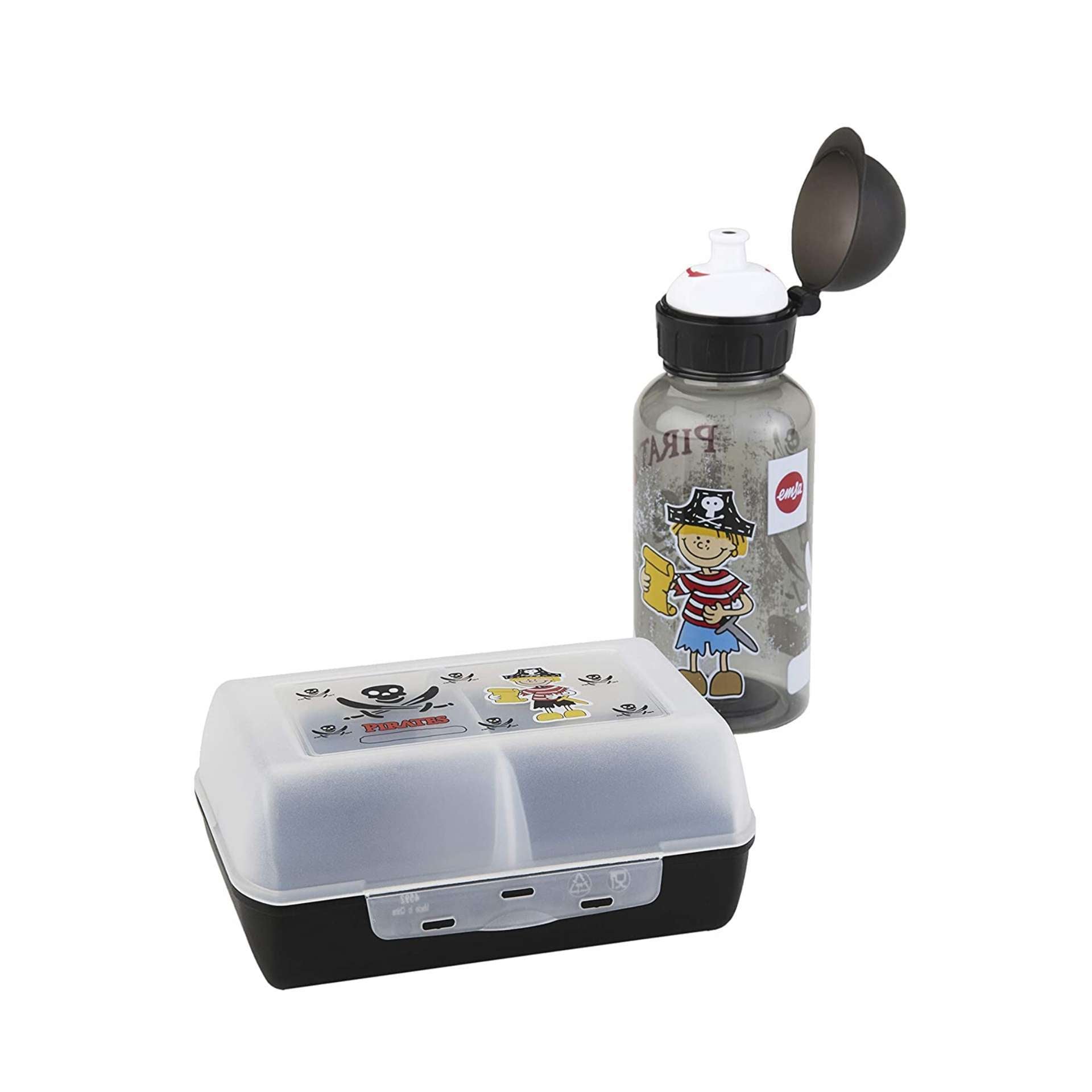 Drinking Bottle & Lunch Box Pirate by Emsa